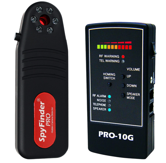 Bug detector - hidden camera detector